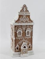 838-217 Фигурка-подсвечник 34см Грин Кантри, серия "Пряничный домик"  