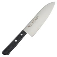 801-812 Нож кухонный Сантоку 17см SATAKE Япония, серия Black Pakka Wood 