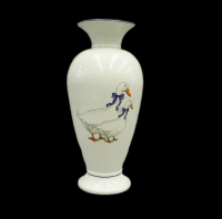Ваза фарфоровая 30 см  Leander, декор "Гуси" 19118225-0807