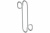 40.38.00 Вешалка на ванну RADIUS, 3,5*7*14 см, Polytherm