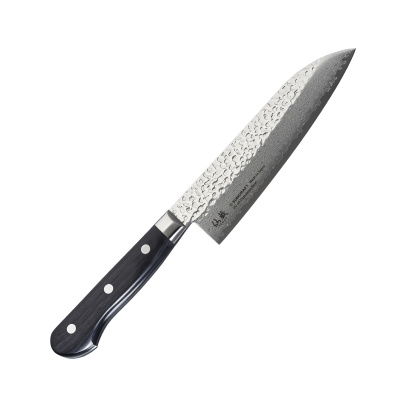 FT-01/B Поварской кухонный нож Сантоку 17см SUNCRAFT Япония, серия SENZO UNIVERSAL 