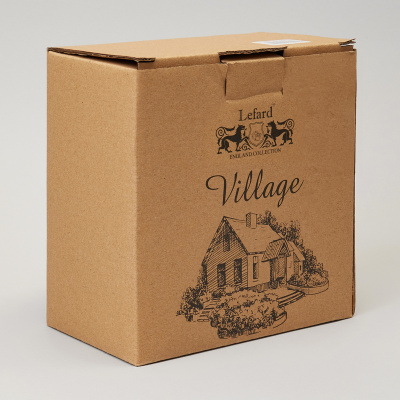 536-282 ФОРМА ДЛЯ ЗАПЕКАНИЯ LEFARD "VILLAGE" С КРЫШКОЙ 500 МЛ 17,5*17,5*8 СМ
