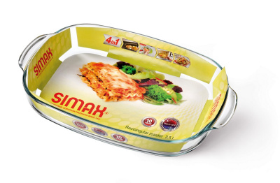 7296 Лоток квадратный с ручками, 3,5 л Simax