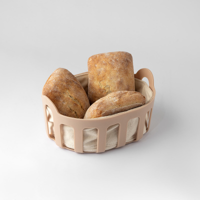SS0000431 Корзина для хлеба Smart Helper, 24*19*11см, карамель