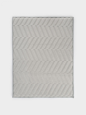 ANLAF-M10GB Коврик для сушки посуды 30x40 см, Anna Lafarg, серия Dry grey