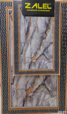 Набор из 2 ковриков decorative, цифровая печать 60*100 и 40*60см  МИКС ZALEL